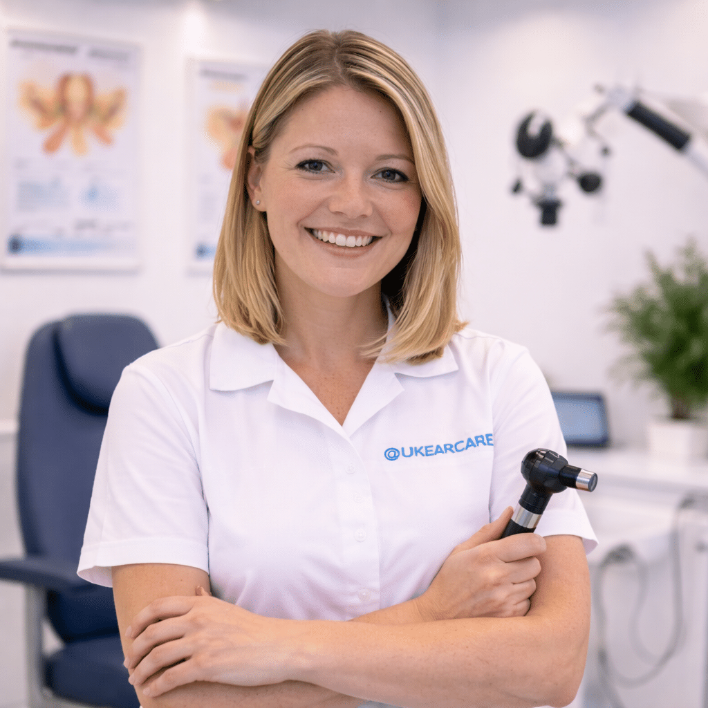 UK Ear Care specialists performing ear wax removal